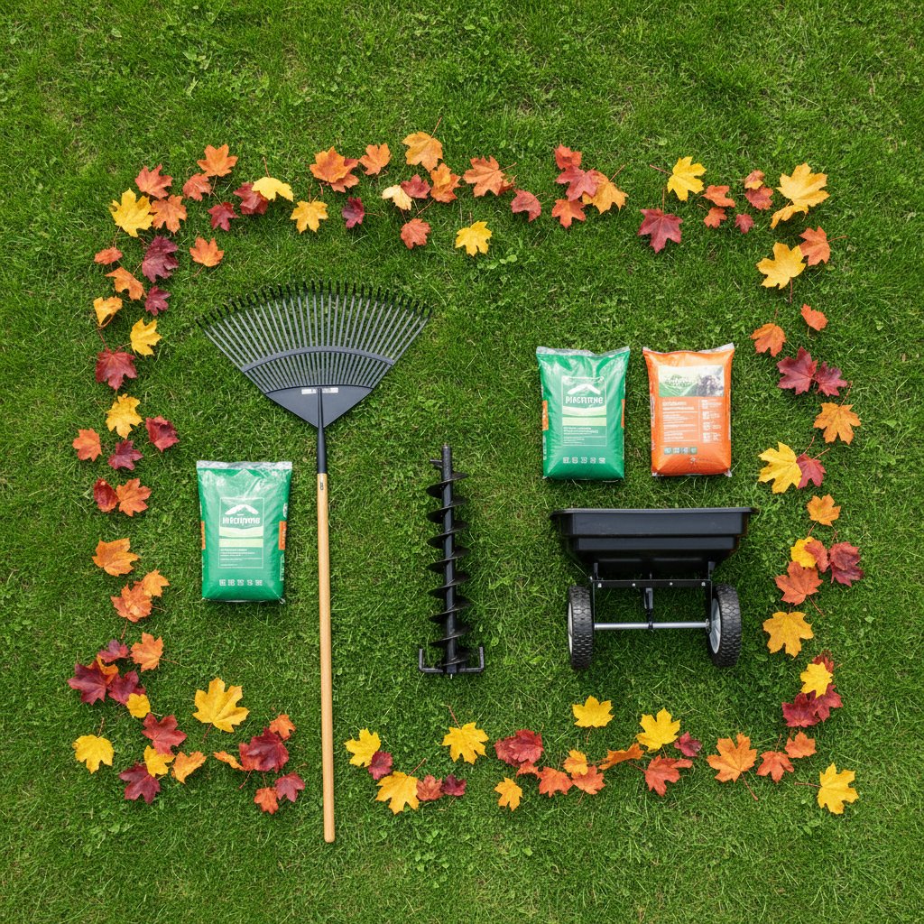 Seasonal lawn care preparation